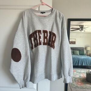 The Bar Elbow Patch Sweatshirt